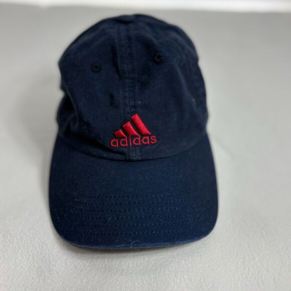 Adidas Adjustable Baseball Cap Navy Blue Youth Areoready - Picture 1 of 11